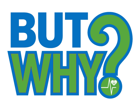 The 'but why?' campaign logo